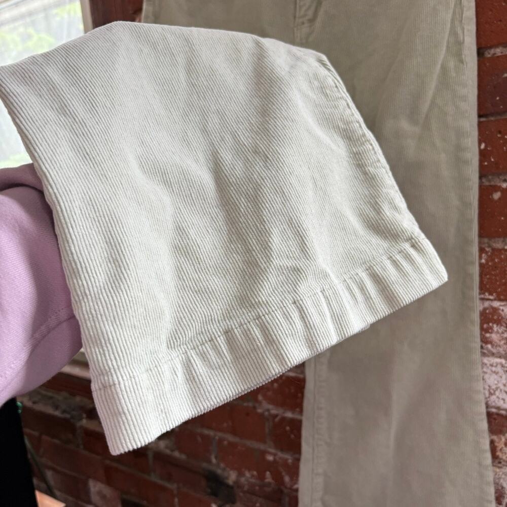 Rolla's Eastcoast Corduroy Flares Seafoam Green Sz 27 - Picture 4 of 10